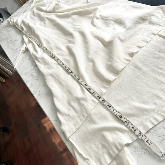 Free People Beach 100% Cotton Wrap Midi Dress Swim Cover-up women’s size large - Picture 12 of 12